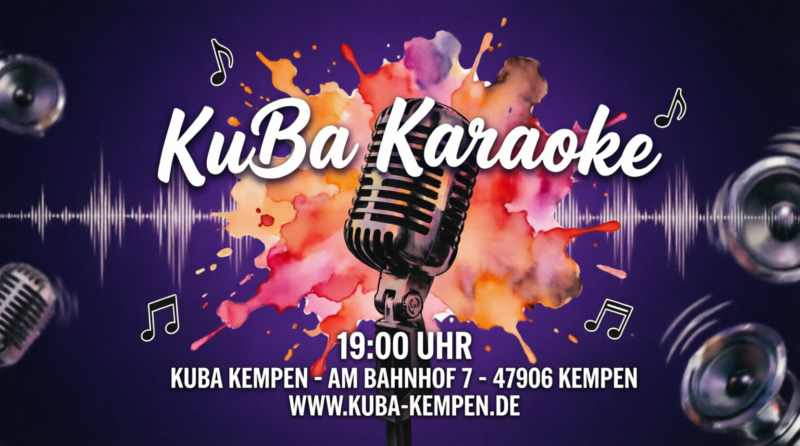 KuBa-Kempen.de - Karaoke Grafik